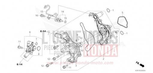 WATER PUMP SH125ADL de 2020